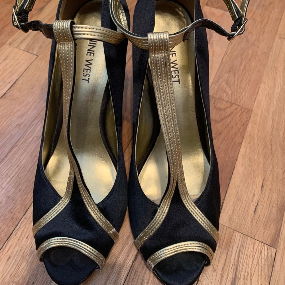 Nine West T-Strap Heels